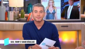 "C l'hebdo" revient sur cette séquence surréaliste à la télé américaine où une star du X évoque le s... de Donald Trump ! Regardez