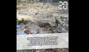 Indonésie: 1.763 morts et 5.000 personnes présumées disparues