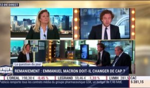 La question du jour: Remaniement, Emmanuel Macron doit-il changer de cap ? - 09/10