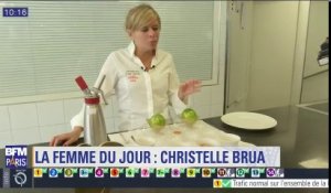 Christelle Brua, première femme "meilleure pâtissière au monde", nous livre les secrets de sa pomme en sucre soufflé
