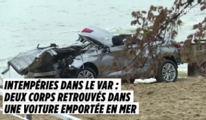 Intempéries dans le Var : deux corps retrouvés dans une voiture emportée en mer