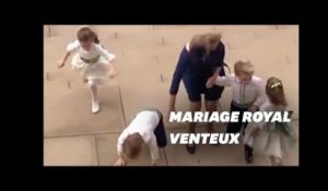 Le mariage de la princesse Eugenie a reçu un invité de marque: LE VENT