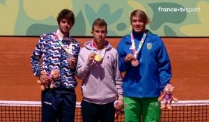 JOJ 2018 / Tennis : Le podium d'Hugo Gaston !!