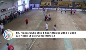 Troisième tour, tir progressif, France Club Elite 1, J2, Mâcon contre Balaruc-les-Bains,  saison 2018/2019
