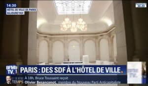Ce sont dans ces salons de la mairie de Paris que des femmes SDF seront accueillies