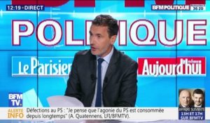 SDF à la mairie de Paris: "C'est une rustine sur un pneu crevé", Adrien Quatennens