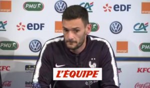 Lloris «On a pensé très fort à Laurent Koscielny» - Foot - Bleus