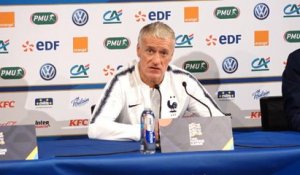 Bleus - Deschamps ''optimiste'' avant de défier l'Allemagne