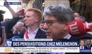 Coquerel accuse "le pouvoir politique" d'être derrière les perquisitions menées au siège de La France insoumise et chez Mélenchon