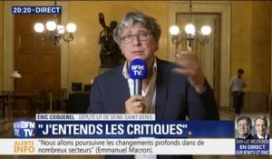 Allocution d'Emmanuel Macorn: Eric Coquerel "s'est demandé à quoi cette interview servait"