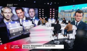 La GG du jour : Emmanuel Macron a-t-il réussi son remaniement et son allocution ? - 17/10