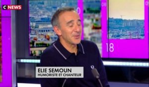 Elie Semoun à propos de Jean-Luc Mélenchon : « S’il n’a rien à se reprocher, il ouvre la porte »