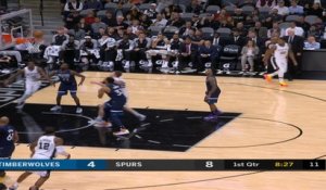 Minnesota Timberwolves at San Antonio Spurs Raw Recap