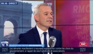 Perquisitions: François de Rugy estime que la réaction de Jean-Luc Mélenchon était "outrancière"