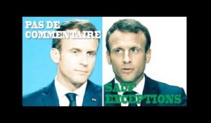 Pas de commentaire à l'étranger? Macron ne fait pas d'exception pour Mélenchon