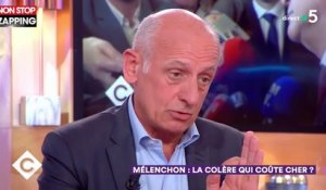 C à Vous : Jean-Michel Aphatie révolté par le comportement de Jean-Luc Mélenchon (Vidéo)
