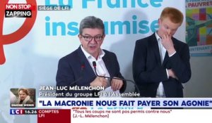 Jean-Luc Mélenchon s’emporte après une question sur sa vie privée en conférence de presse (Vidéo)