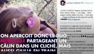 Carla Bruni : Sa vidéo trop mignonne pour l’anniversaire de sa fille Giulia