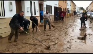 Fortes inondations dans le sud de l'Espagne