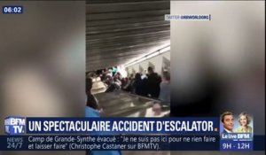 Une vingtaine de blessés dans un spectaculaire accident d'escalator à Rome