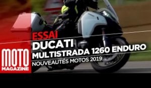 Ducati Multistrada 1260 enduro 2019  - Essai Moto Magazine