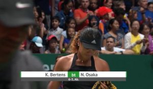 Masters - Osaka abandonne face à Bertens