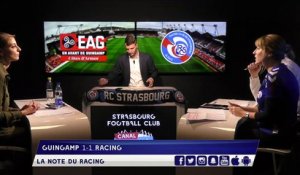 Guingamp - Strasbourg (1-1) : La note du match du Racing !