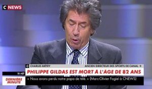 CNews : Charles Biétry rend hommage à Philippe Gildas