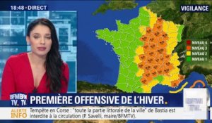 Vents violents: la Haute-Corse et la Corse-du-Sud placées en vigilance rouge (3/3)