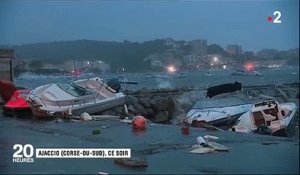Alerte rouge : Regardez les images très spectaculaires de la tempête en Corse hier soir qui a fait de nombreux dégâts