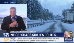 Haute-Loire: le préfet regrette "le désordre" généré par les poids lourds et véhicules qui ont bravé les interdictions de circulation