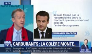 EDITO - "La comparaison de Macron sur l'entre-deux-guerres n'est pas pertinente"