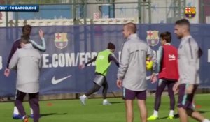 Le nouveau geste délicieux de Lionel Messi à l’entraînement