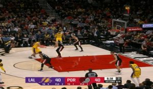 Los Angeles Lakers at Portland Trailblazers Recap Raw