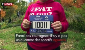 Marathon de New York : elle court pour faire passer un message