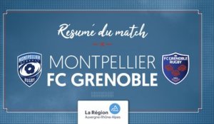 Montpellier - Grenoble U16 : le résumé vidéo