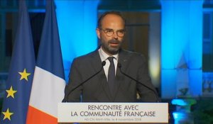 Discours du Premier ministre devant la communauté française au Viêtnam