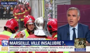 Immeubles effondrés à Marseille: Des recherches "toute la nuit" (2/3)