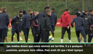 Groupe H - Mourinho : "Ma relation avec Pogba est bonne"