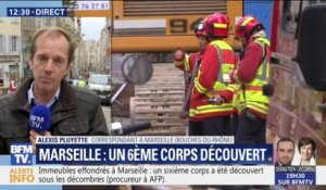Marseille: un sixième corps a été découvert sous les décombres