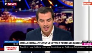 Morandini Live : Camille Combal futur présentateur star de TF1, bonne ou mauvaise idée ? (vidéo)