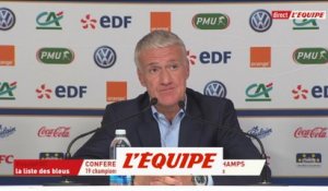 Deschamps «Martial a un potentiel incroyable» - Foot - Ligue des nations - Bleus