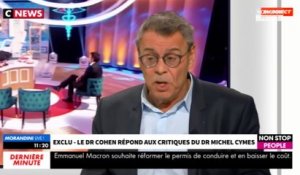 Morandini Live - Michel Cymes "violent", "amer" : Jean-Michel Cohen lui répond (vidéo)