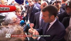 Tentative d'attentat contre Emmanuel Macron : les suspects sont passés aux aveux