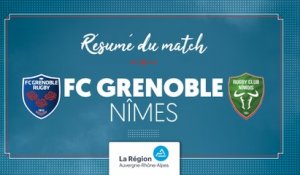 Grenoble - Nîmes U16 : le résumé vidéo