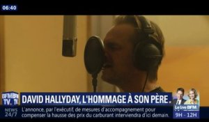 David Hallyday de retour avec un clip signé Laura Smet en hommage à leur père