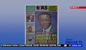 REPLAY - Revue de Presse - Pr : MAMADOU MOUHAMED NDIAYE - 14 Novembre 2018