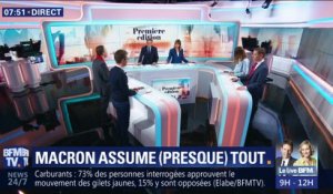 L’édito de Christophe Barbier: Emmanuel Macron assume presque tout
