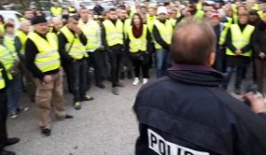 SUD-ISERE | Gilets jaunes: premiers conseils de la police nationale aux manifestants à Comboire