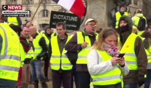 Manifestation des Gilets Jaunes à Bordeaux